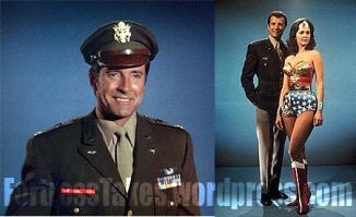 Wholesome, All-American; this is what Steve Trevor is supposed to be all about.  Lyle Waggoner personified that well.  Just look at his teeth.  You know he is a good guy.